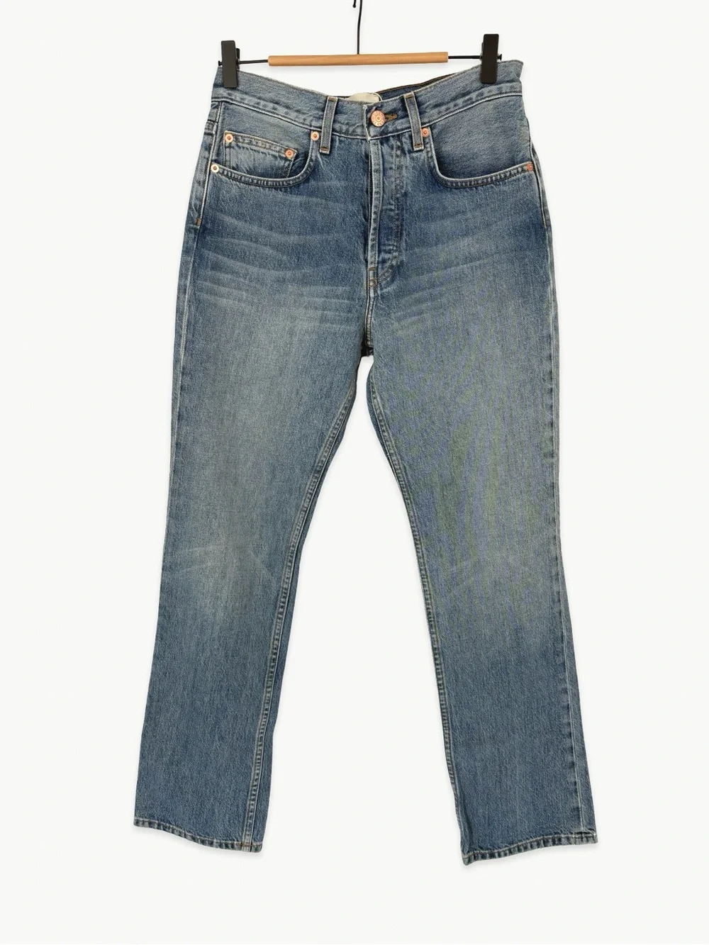 DÔEN Willow Jean Size 26 in Lampasas Wash Bootcut Denim NWT Vintage Inspired